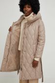 Куртка Answear Lab жіноча колір бежевий перехідна (2572912)