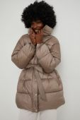 Куртка Answear Lab жіноча колір бежевий зимовий (2569318)