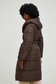 Куртка Answear Lab жіноча колір коричневий зимова (2572969)