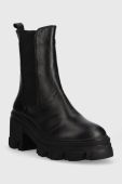 Шкіряні черевики Answear Lab жіночі колір чорний каблук блок (2760748) Шкіряні черевики Answear Lab жіночі колір чорний каблук блок (2760748)
