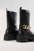 Шкіряні черевики Answear Lab жіночі колір чорний на платформі (2610458)