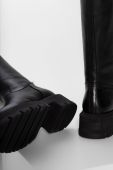 Шкіряні чоботи Answear Lab жіночі колір чорний на платформі (2605360)