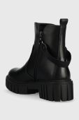 Черевики Answear Lab жіночі колір чорний на плоскому ходу злегка утеплена (2762932)