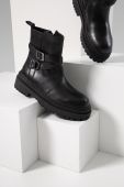 Шкіряні черевики Answear Lab жіночі колір чорний на платформі (2610620)