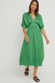 Сукня Answear Lab колір зелений maxi розкльошена (2559680)