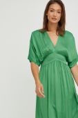 Сукня Answear Lab колір зелений maxi розкльошена (2559680)