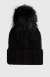 Шапка Answear Lab колір чорний з товстого трикотажу (3619531) Шапка Answear Lab колір чорний з товстого трикотажу (3619531)