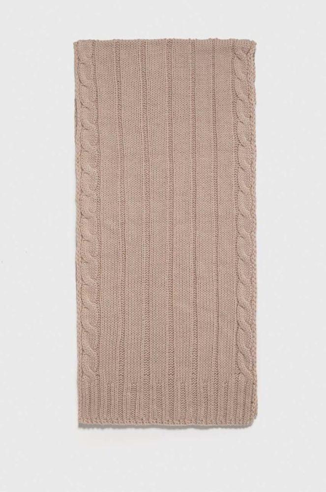 Шапка і шарф Answear Lab колір бежевий (3626575) фото 4