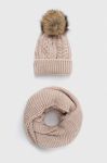 Шапка і снуд Answear Lab колір бежевий (3619538) Шапка і снуд Answear Lab колір бежевий (3619538)