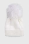 Шапка Answear Lab колір білий з товстого трикотажу (3619541) Шапка Answear Lab колір білий з товстого трикотажу (3619541)