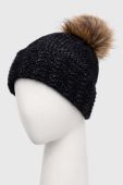 Вовняна шапка і снуд Answear Lab колір чорний