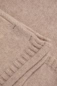 Шерстяна шапка і шарф Answear Lab колір бежевий