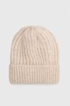 Шапка Answear Lab колір бежевий (3619551) Шапка Answear Lab колір бежевий (3619551)