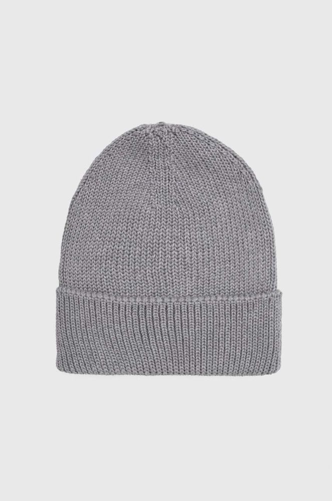 Вовняна шапка Answear Lab колір сірий вовна (3619558)