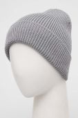 Вовняна шапка Answear Lab колір сірий вовна (3619558)