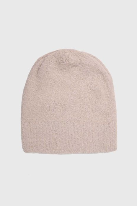 Шапка Answear Lab колір бежевий з тонкого трикотажу