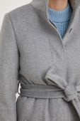 Вовняне пальто Answear Lab колір сірий перехідний (3502006)