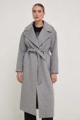 Вовняне пальто Answear Lab колір сірий перехідний (3501886)
