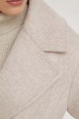 Вовняне пальто Answear Lab колір бежевий перехідний (3520904)