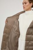 Куртка Answear Lab жіноча колір бежевий зимова (3501962)