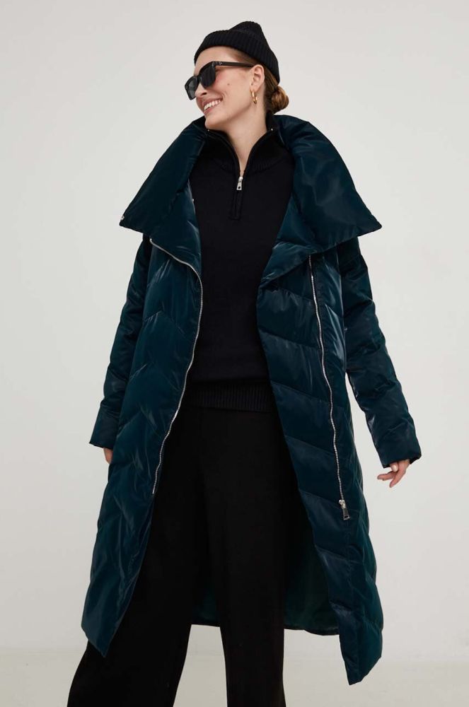 Куртка Answear Lab жіноча колір зелений зимова (3529979)