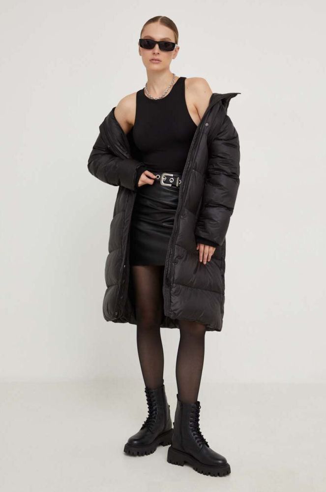Куртка Answear Lab жіноча колір чорний зимова (3529984)