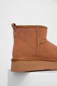 Замшеві чоботи Answear Lab колір коричневий (3505143)