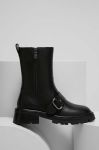 Шкіряні черевики Answear Lab жіночі колір чорний на платформі (3560652) Шкіряні черевики Answear Lab жіночі колір чорний на платформі (3560652)