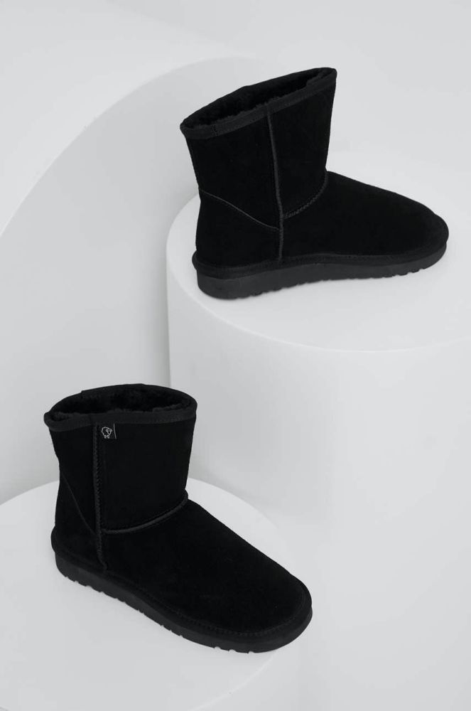 Замшеві чоботи Answear Lab колір чорний (3530063)