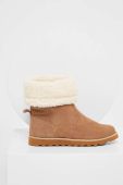 Замшеві чоботи Answear Lab колір бежевий (3530081)