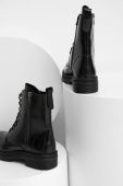Шкіряні черевики Answear Lab жіночі колір чорний на платформі (3676997)