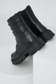 Шкіряні черевики Answear Lab X Лімітована колекція NO SHAME жіночі колір чорний на платформі (3452121)