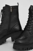 Шкіряні черевики Answear Lab X Лімітована колекція NO SHAME жіночі колір чорний на платформі (3452133)