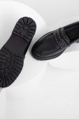 Шкіряні мокасини Answear Lab жіночі колір чорний на платформі (3505182)