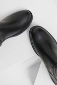 Чоботи Answear Lab жіночі колір чорний на плоскому ходу утеплене