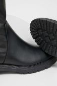 Чоботи Answear Lab жіночі колір чорний на плоскому ходу утеплене