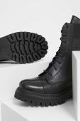 Шкіряні черевики Answear Lab жіночі колір чорний на платформі злегка утеплена (3603617) Шкіряні черевики Answear Lab жіночі колір чорний на платформі злегка утеплена (3603617)