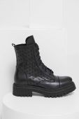 Шкіряні черевики Answear Lab жіночі колір чорний на платформі злегка утеплена (3603628) Шкіряні черевики Answear Lab жіночі колір чорний на платформі злегка утеплена (3603628)