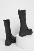 Шкіряні черевики Answear Lab жіночі колір чорний на платформі злегка утеплена (3603662) Шкіряні черевики Answear Lab жіночі колір чорний на платформі злегка утеплена (3603662)