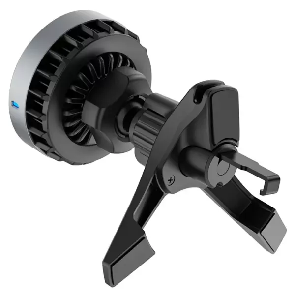 Автотримач WIWU CH-319 Qi2 15W Wireless Car Charger Black фото 2