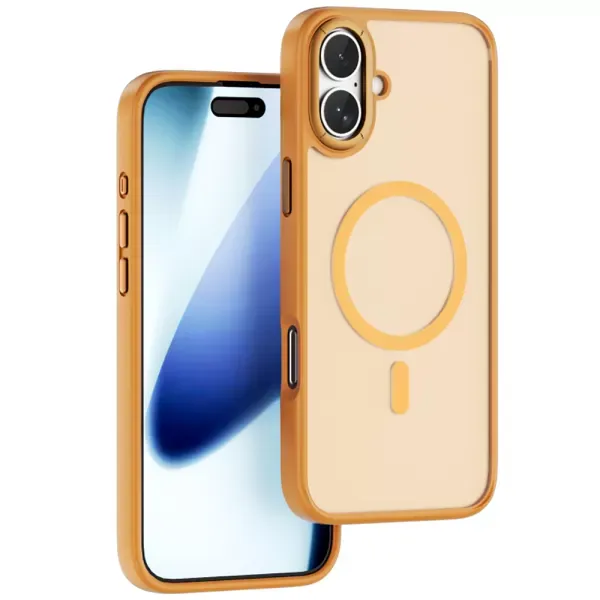 Чохол WIWU FGG-012 Magnetic Armor Pro Series Orange для iPhone 17