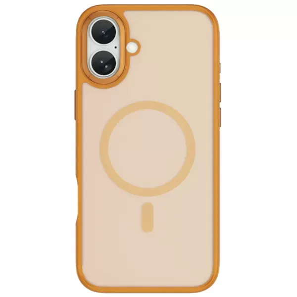 Чохол WIWU FGG-012 Magnetic Armor Pro Series Orange для iPhone 17 фото 2