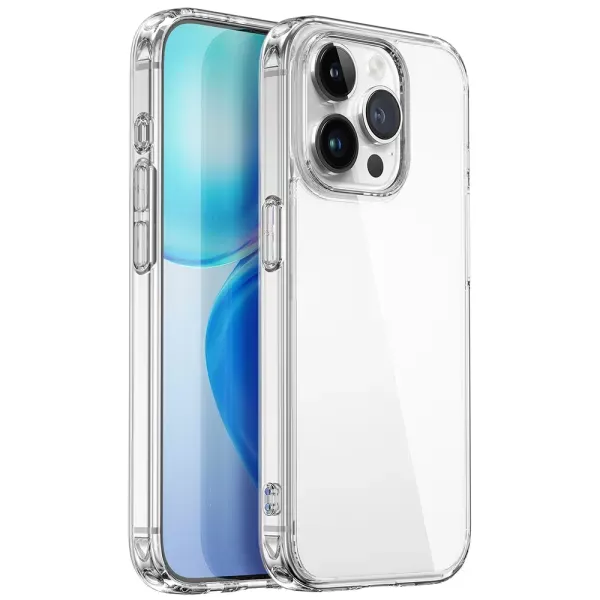 Прозорий чохол WIWU ZCC-108 TPU Clear Series Transparent для iPhone 16 Pro Max фото 2