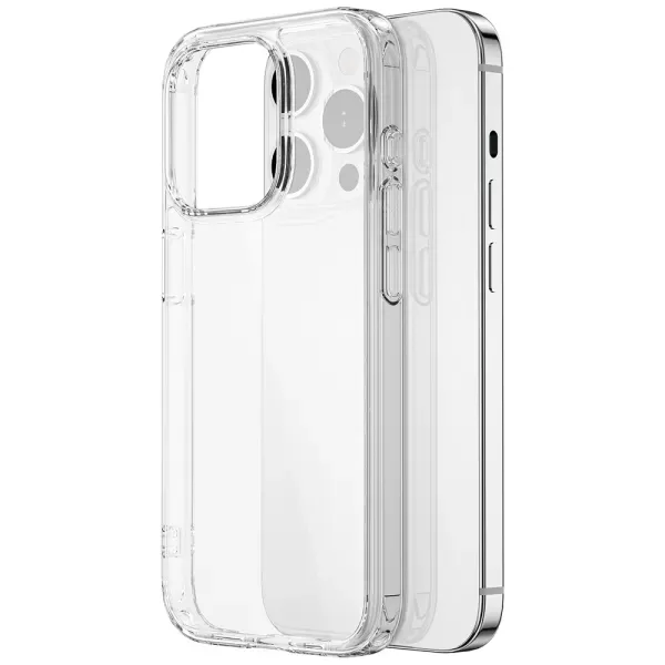Прозорий чохол WIWU ZCC-108 TPU Clear Series Transparent для iPhone 16 Pro Max фото 3