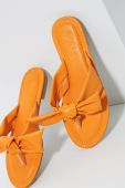 В'єтнамки Answear Lab жіночі колір помаранчевий на плоскому ходу