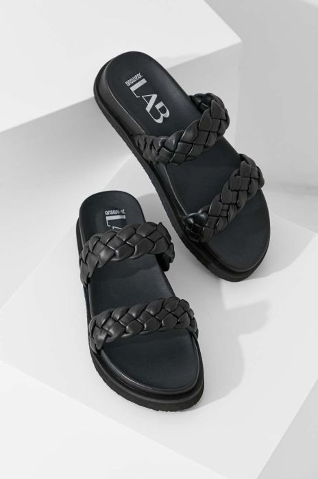 Шкіряні шльопанці Answear Lab жіночі колір чорний (3054463)