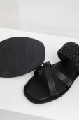 Шкіряні шльопанці Answear Lab жіночі колір чорний (3065717)