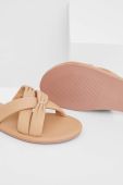 Шкіряні шльопанці Answear Lab Жіночі колір бежевий (2972184)