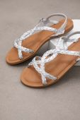 Сандалі Answear Lab жіночі колір срібний