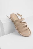 Шкіряні сандалі Answear Lab жіночі колір бежевий (3065824)